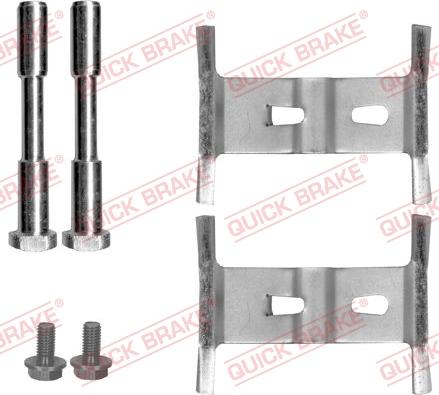 QUICK BRAKE 1091658 - Set accesorii, placute frana aaoparts.ro