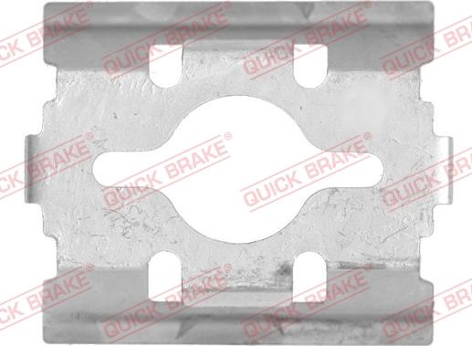 QUICK BRAKE 109-1600-1 - Set accesorii, placute frana aaoparts.ro