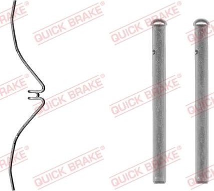 QUICK BRAKE 109-1061-1 - Set accesorii, placute frana aaoparts.ro