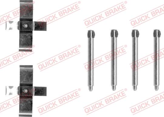 QUICK BRAKE 1091195 - Set accesorii, placute frana aaoparts.ro