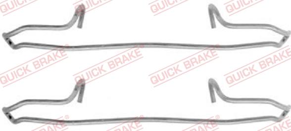 QUICK BRAKE 1091159 - Set accesorii, placute frana aaoparts.ro