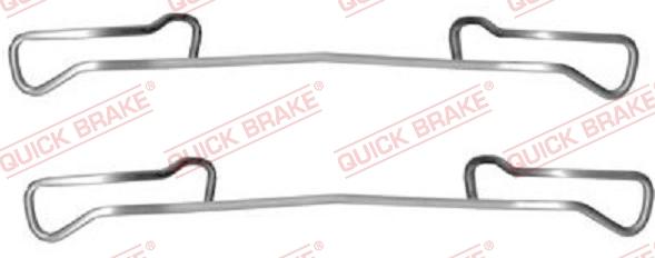 QUICK BRAKE 1091150 - Set accesorii, placute frana aaoparts.ro