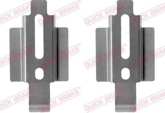 QUICK BRAKE 1091178 - Set accesorii, placute frana aaoparts.ro