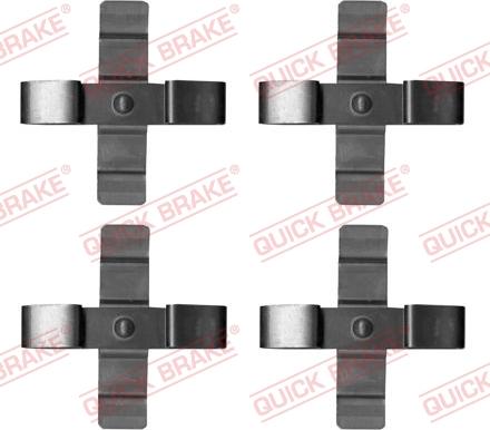 QUICK BRAKE 1091899 - Set accesorii, placute frana aaoparts.ro