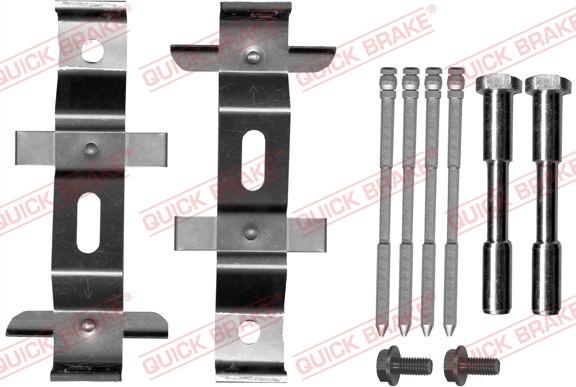 QUICK BRAKE 1091894 - Set accesorii, placute frana aaoparts.ro