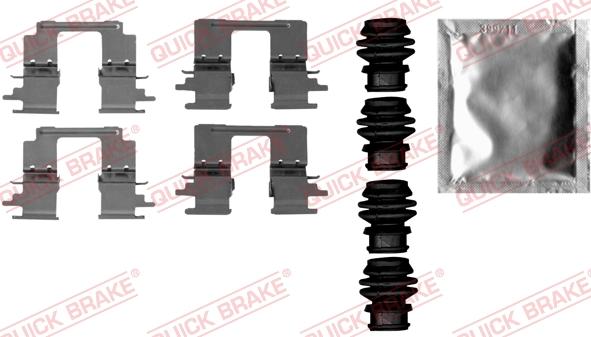 QUICK BRAKE 1091896 - Set accesorii, placute frana aaoparts.ro