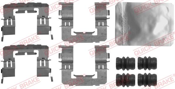 QUICK BRAKE 1091891 - Set accesorii, placute frana aaoparts.ro