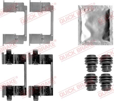 QUICK BRAKE 1091840 - Set accesorii, placute frana aaoparts.ro