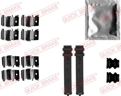 QUICK BRAKE 1091855 - Set accesorii, placute frana aaoparts.ro