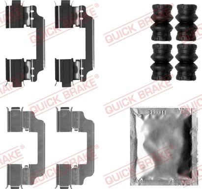 QUICK BRAKE 1091861 - Set accesorii, placute frana aaoparts.ro