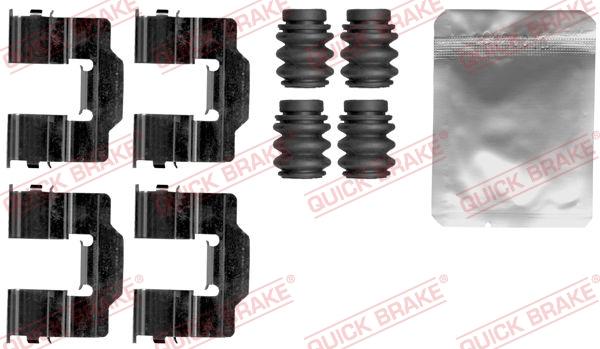 QUICK BRAKE 1091868 - Set accesorii, placute frana aaoparts.ro