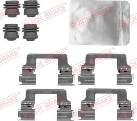 QUICK BRAKE 1091867 - Set accesorii, placute frana aaoparts.ro