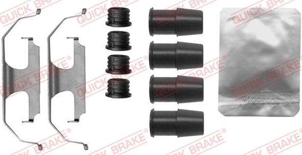 QUICK BRAKE 1091889 - Set accesorii, placute frana aaoparts.ro