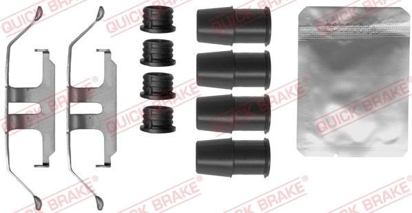 QUICK BRAKE 1091884 - Set accesorii, placute frana aaoparts.ro