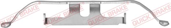 QUICK BRAKE 109-1883R-1 - Set accesorii, placute frana aaoparts.ro