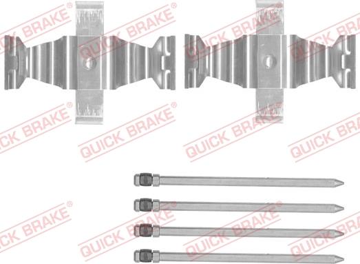 QUICK BRAKE 1091829 - Set accesorii, placute frana aaoparts.ro