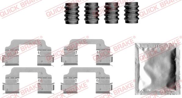 QUICK BRAKE 1091828 - Set accesorii, placute frana aaoparts.ro