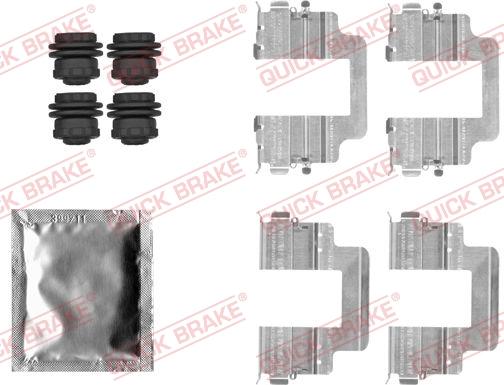 QUICK BRAKE 1091822 - Set accesorii, placute frana aaoparts.ro