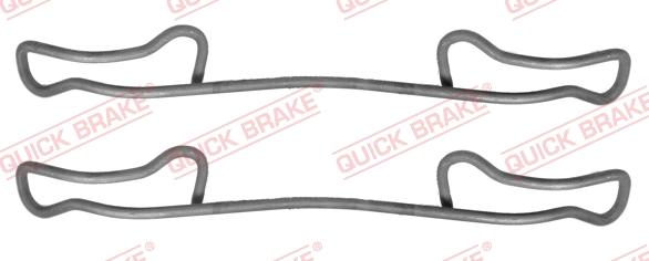 QUICK BRAKE 1091200 - Set accesorii, placute frana aaoparts.ro