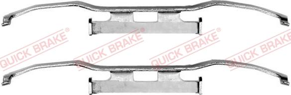 QUICK BRAKE 1091213 - Set accesorii, placute frana aaoparts.ro