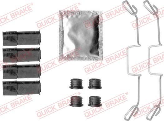 QUICK BRAKE 1091795 - Set accesorii, placute frana aaoparts.ro