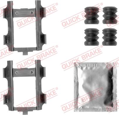 QUICK BRAKE 1091793 - Set accesorii, placute frana aaoparts.ro