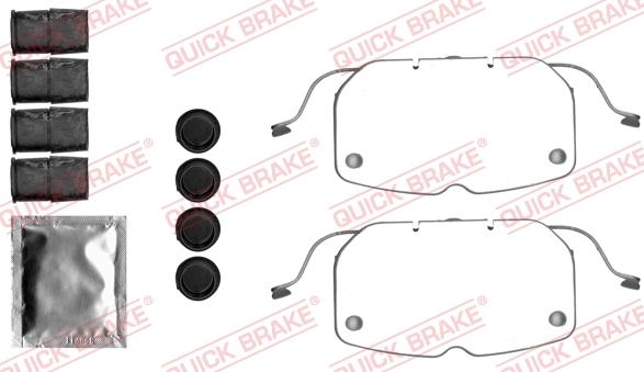 QUICK BRAKE 1091792 - Set accesorii, placute frana aaoparts.ro