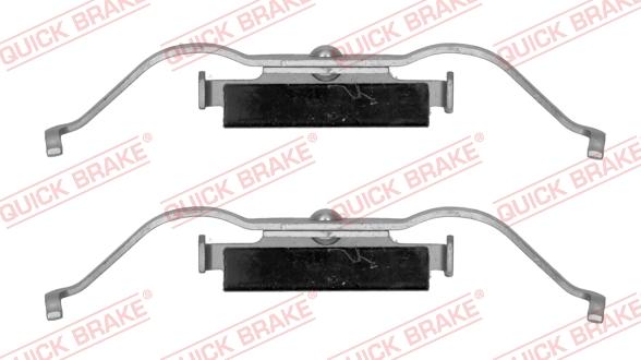 QUICK BRAKE 1091747 - Set accesorii, placute frana aaoparts.ro