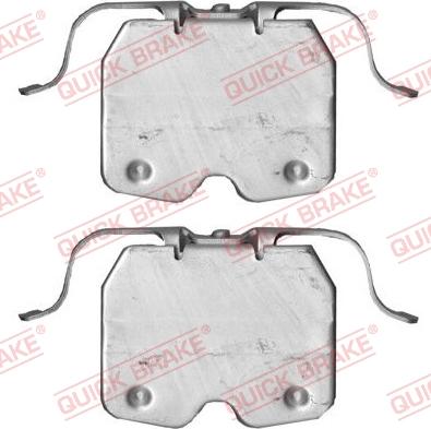 QUICK BRAKE 1091759 - Set accesorii, placute frana aaoparts.ro