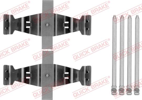 QUICK BRAKE 1091786 - Set accesorii, placute frana aaoparts.ro