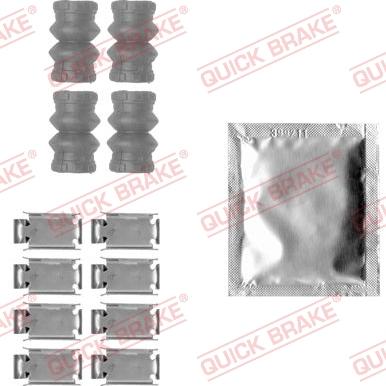 QUICK BRAKE 1091788 - Set accesorii, placute frana aaoparts.ro