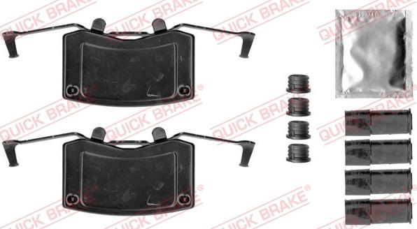 QUICK BRAKE 1091787 - Set accesorii, placute frana aaoparts.ro