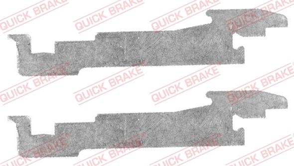 QUICK BRAKE 104 53 001 - Set pentru reglare ulterioară, frână tambur aaoparts.ro