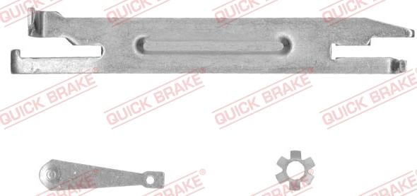 QUICK BRAKE 10553004-1L - Set pentru reglare ulterioară, frână tambur aaoparts.ro