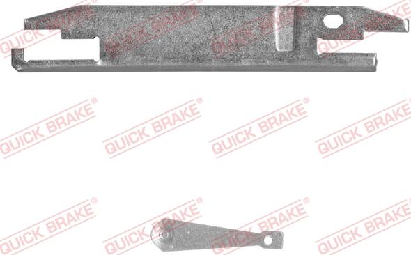 QUICK BRAKE 10553005-1R - Set pentru reglare ulterioară, frână tambur aaoparts.ro