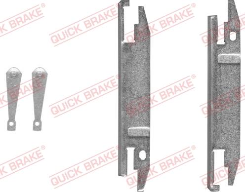 QUICK BRAKE 105 53 005 - Set pentru reglare ulterioară, frână tambur aaoparts.ro