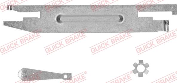 QUICK BRAKE 10553003-1L - Set pentru reglare ulterioară, frână tambur aaoparts.ro