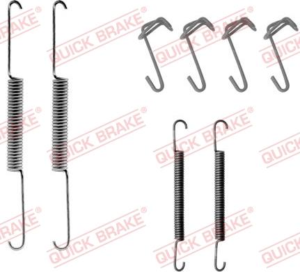QUICK BRAKE 1050563 - Set accesorii, sabot de frana aaoparts.ro