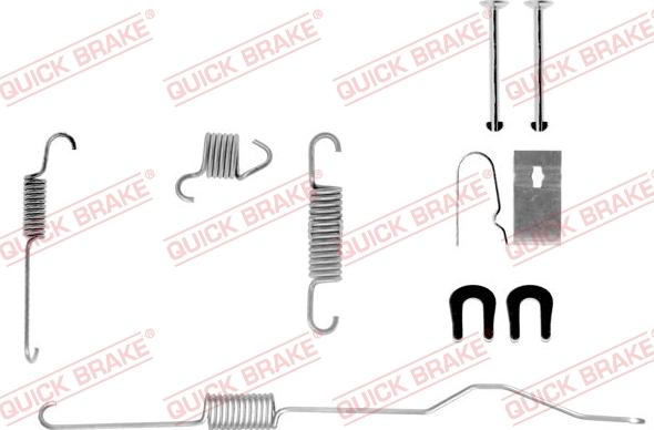 QUICK BRAKE 105-0694-1L - Set accesorii, sabot de frana aaoparts.ro