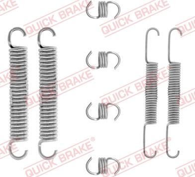 QUICK BRAKE 1050662 - Set accesorii, sabot de frana aaoparts.ro