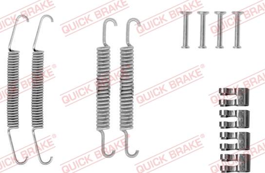 QUICK BRAKE 1050610 - Set accesorii, sabot de frana aaoparts.ro