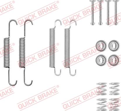 QUICK BRAKE 1050020 - Set accesorii, saboti frana parcare aaoparts.ro