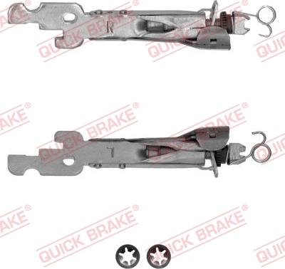 QUICK BRAKE 101 53 004 - Set pentru reglare ulterioară, frână tambur aaoparts.ro