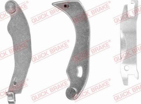QUICK BRAKE 10153006-1L - Set pentru reglare ulterioară, frână tambur aaoparts.ro