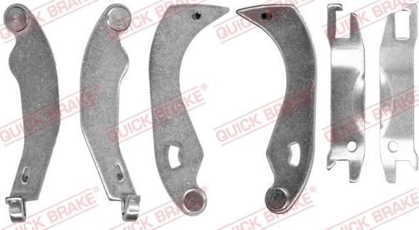 QUICK BRAKE 101 53 006 - Set pentru reglare ulterioară, frână tambur aaoparts.ro