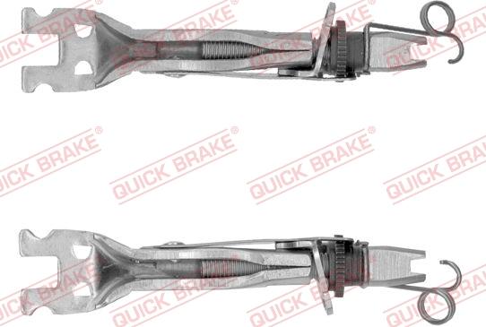 QUICK BRAKE 101 53 001 - Set pentru reglare ulterioară, frână tambur aaoparts.ro