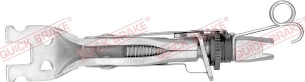 QUICK BRAKE 10153002-1R - Set pentru reglare ulterioară, frână tambur aaoparts.ro