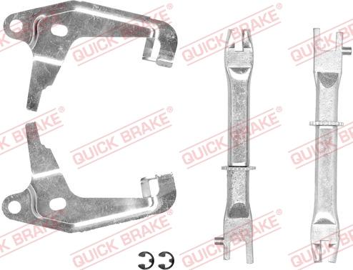 QUICK BRAKE 108 53 004 - Set pentru reglare ulterioară, frână tambur aaoparts.ro