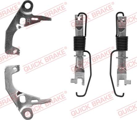 QUICK BRAKE 108 53 001 - Set pentru reglare ulterioară, frână tambur aaoparts.ro