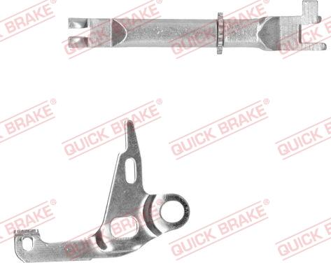 QUICK BRAKE 10853002-1L - Set pentru reglare ulterioară, frână tambur aaoparts.ro